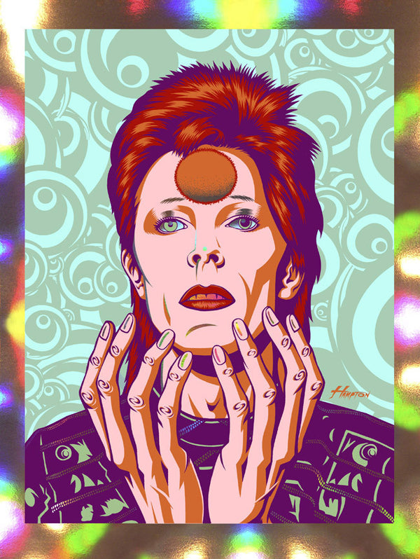 Glam Messiah 18 x 24" Holographic Foil Edition