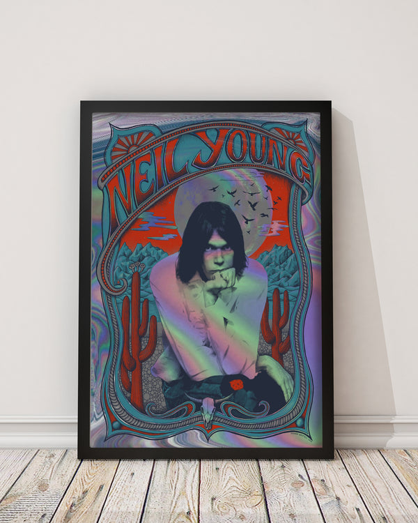 Neil Young (Holographic Rainbow Foil Variant)