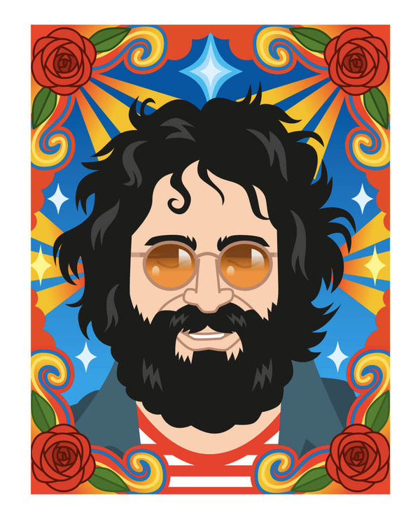 Jerry Garcia Portrait